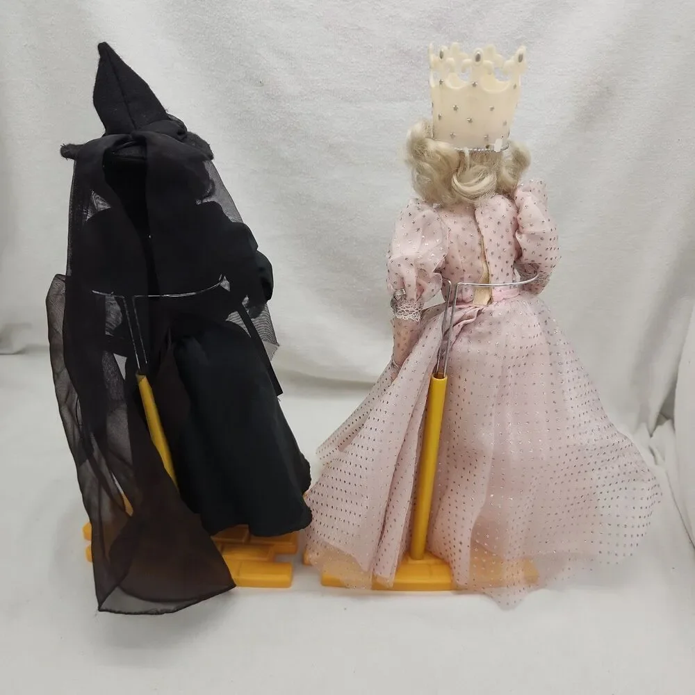 Dolls WIZARD OF OZ 14” Presents Of Hamilton 1987 Yellow Brick Stands 6 Figures